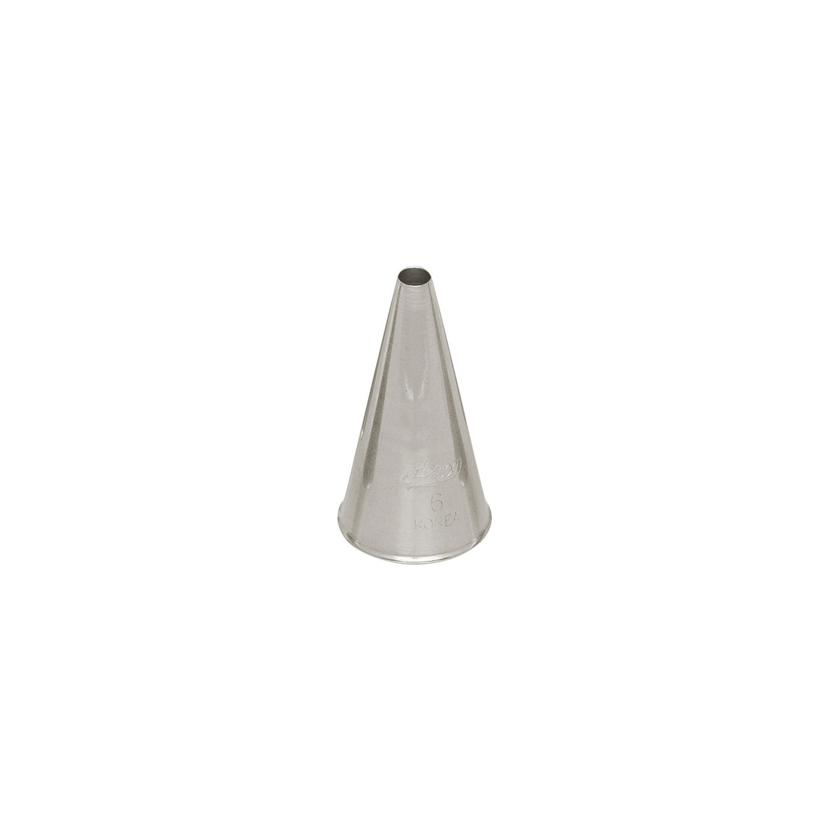 ATECO S/S #6 Plain Round Piping Tip