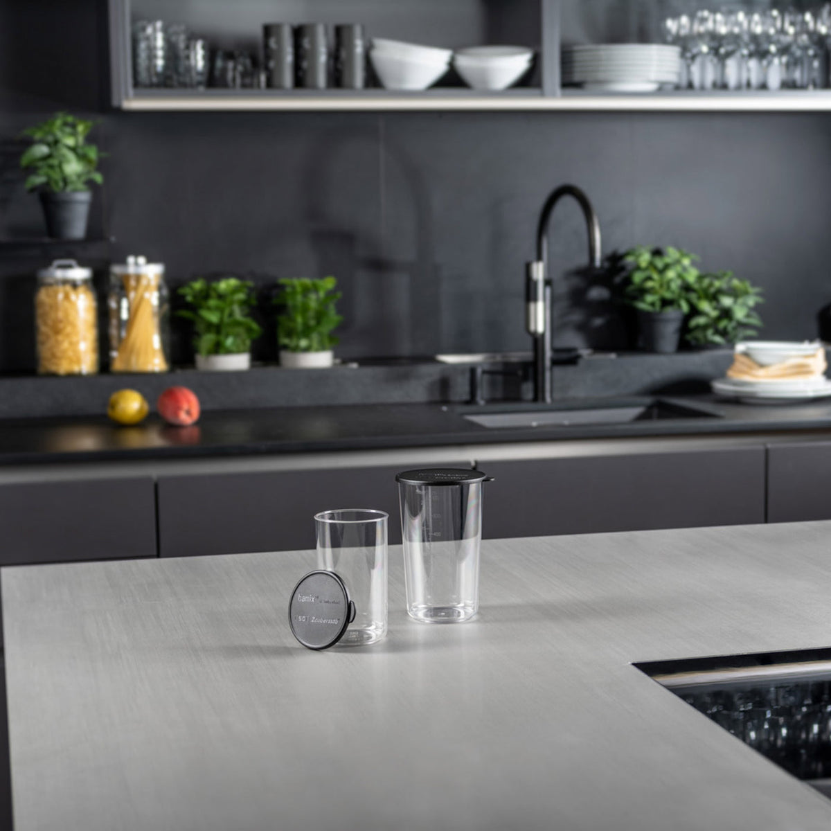 BAMIX 400ml & 600ml Beaker Set