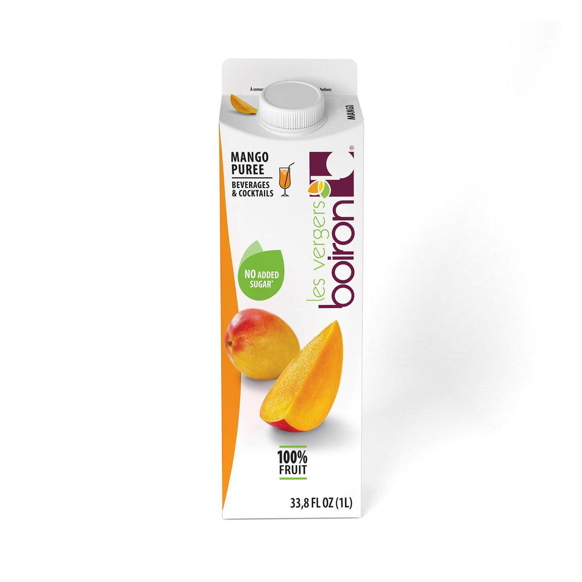 BOIRON Shelf Stable Fruit Puree, Mango