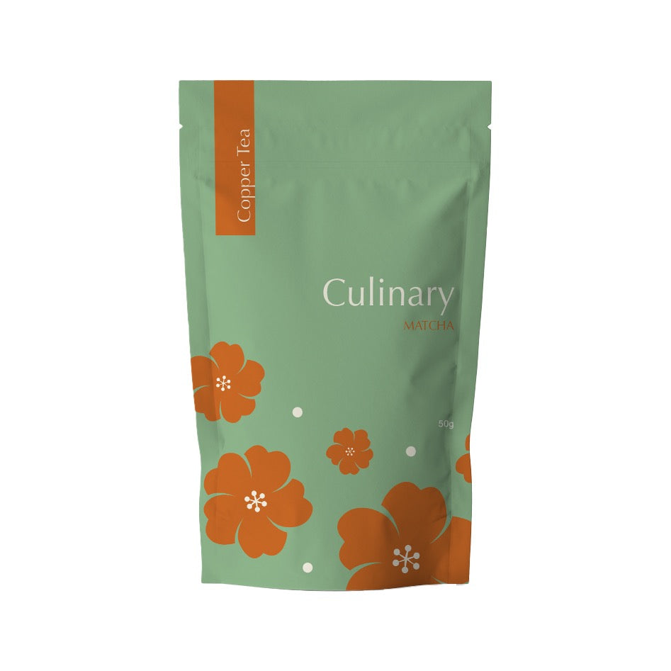 COPPER TEA Culinary Matcha, Powdered Green Tea for Professional Use, 50g