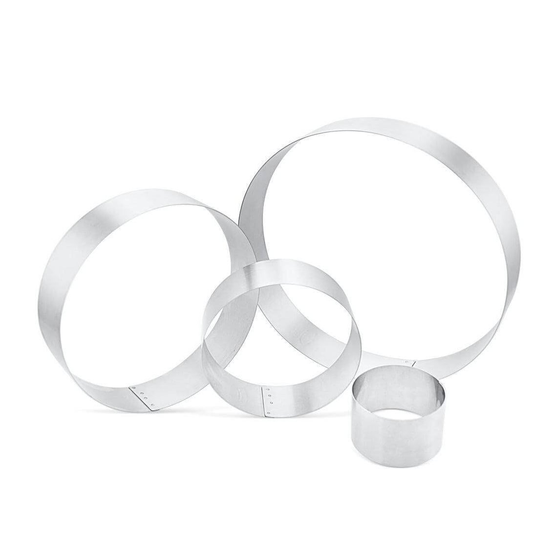 CROWN S/S Cake Ring, 6"/15cm