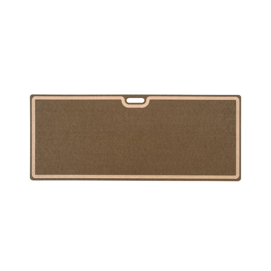 Nutmeg Epicurean cutting board on a white background