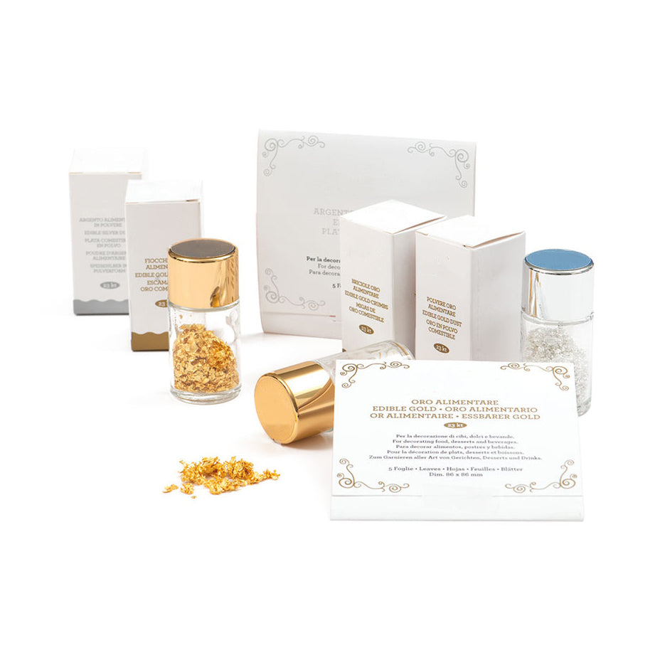 GUSTA SUPPLIES Genuine Edible 23KT Gold Dust, 125mg