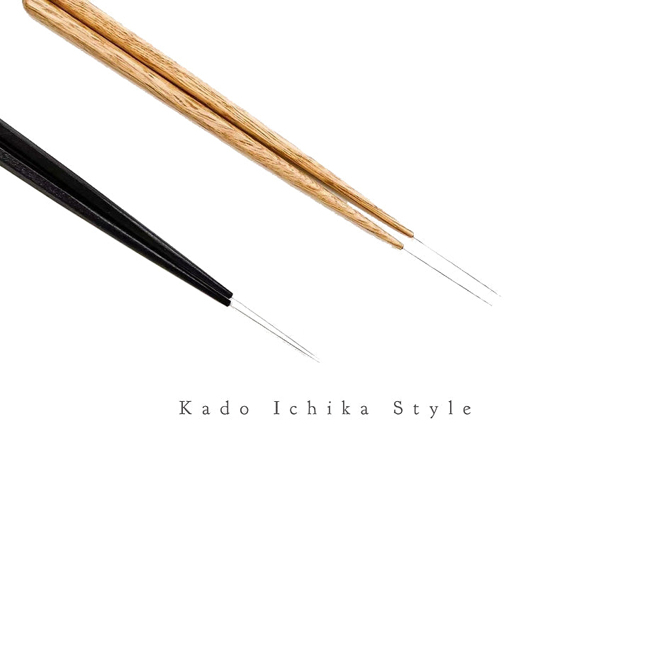 KADO ICHIKA Sandalwood Hard Needle Chopsticks 入門タイプ針切箸 硬式
