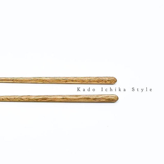 KADO ICHIKA Sandalwood Soft Needle Chopsticks 入門タイプ針切箸 軟式