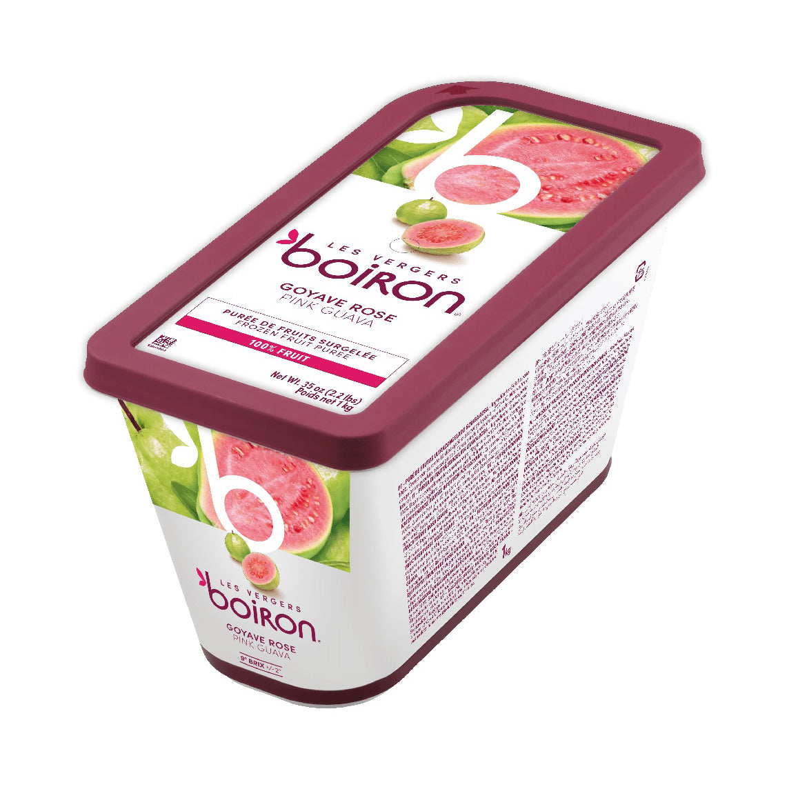 LES VERGERS BOIRON Frozen Fruit Puree – Guava