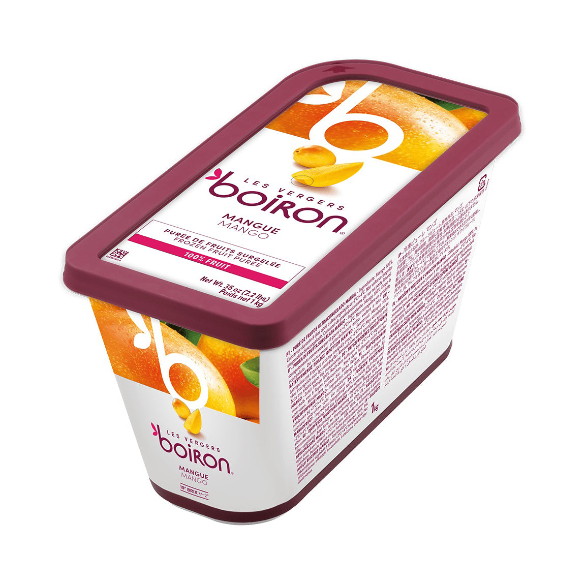 LES VERGERS BOIRON Frozen Fruit Puree – Mango