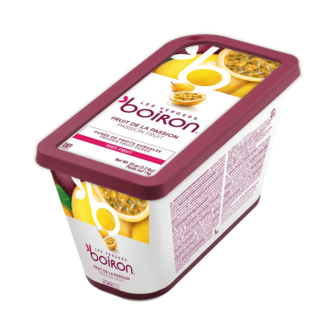LES VERGERS BOIRON Frozen Fruit Puree – Passion Fruit
