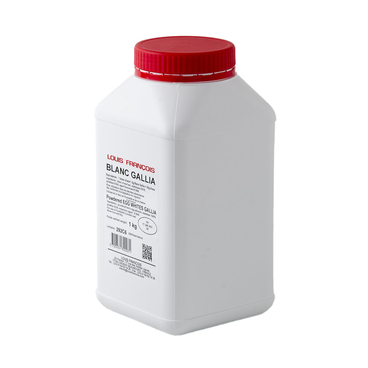 LOUIS FRANCOIS Blanc Gallia, Powdered Egg Whites