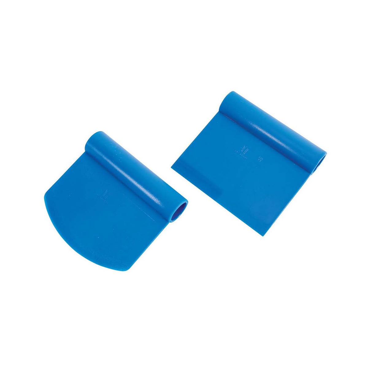 MATFER Exoglass Rigid Dough Cutter/Scraper, 4 1/2" Round