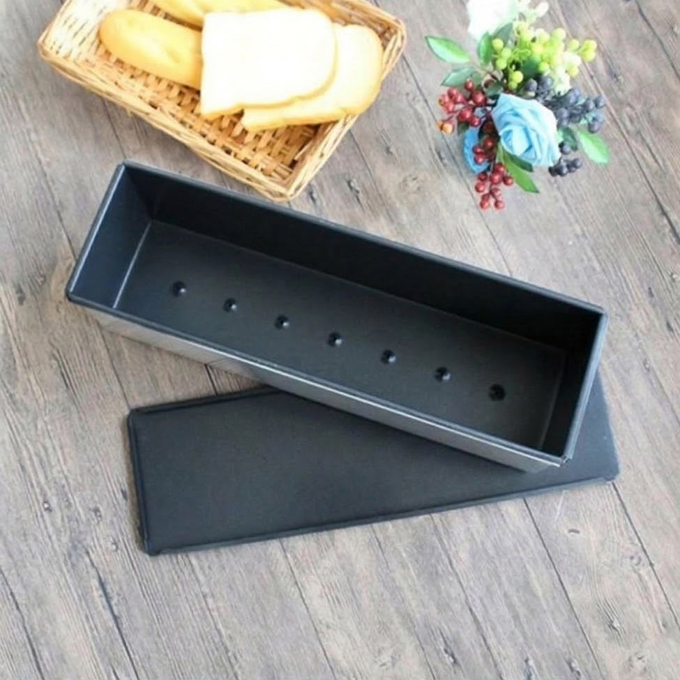 SANNENG Non-Stick Pullman Loaf Pan with Lid, 1200g SN2004