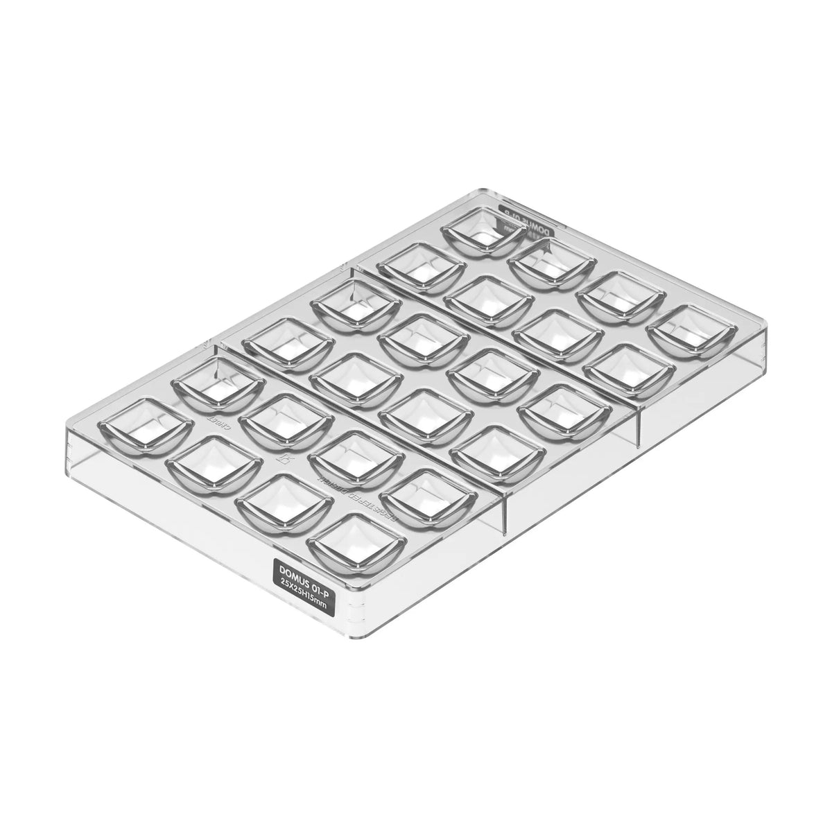SILIKOMART Domus P Tritan Chocolate Mould, Praline 52.957.86.0065