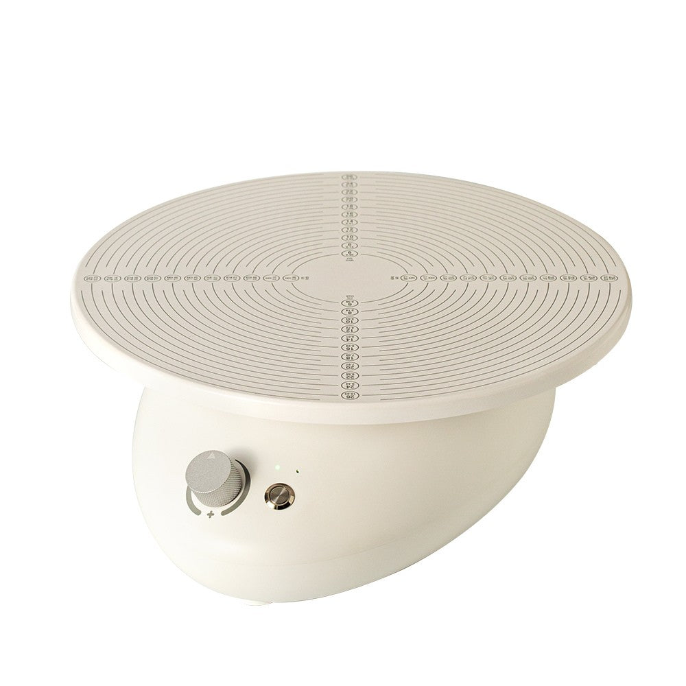 Electric Turntable with Silicone Plate, 28 cm