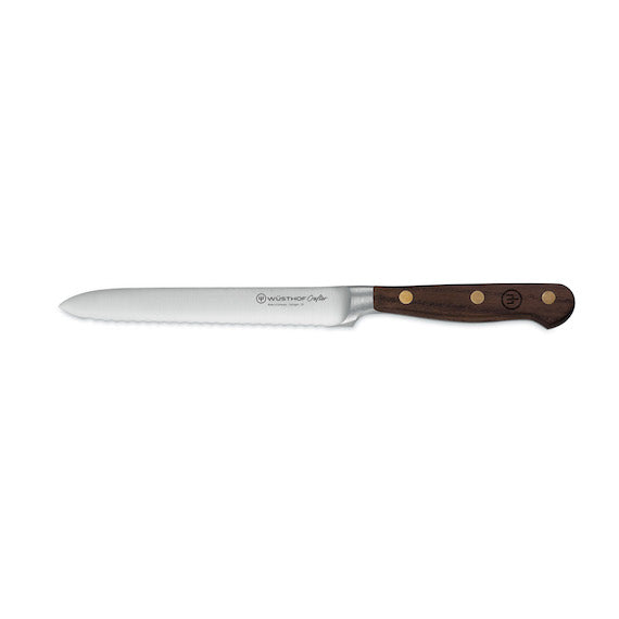 WUSTHOF Crafter Serrated Utility Knife, 5"