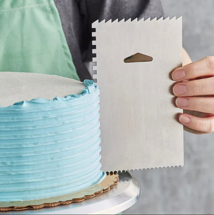 ATECO Decorating Comb/Icing Smoother