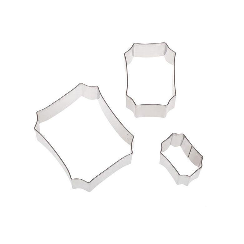 ATECO S/S 3-piece Plaque Cutters