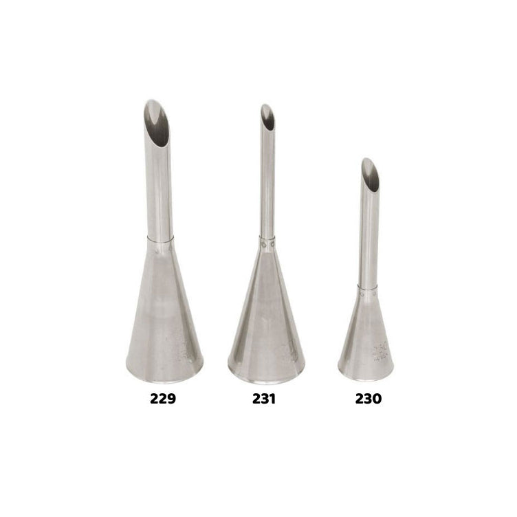 ATECO S/S #229 Bismark Filling Tip, Large