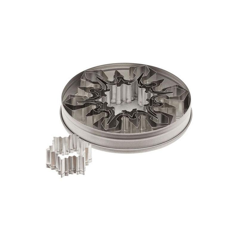 ATECO S/S Snowflake Cutters (set of 5)