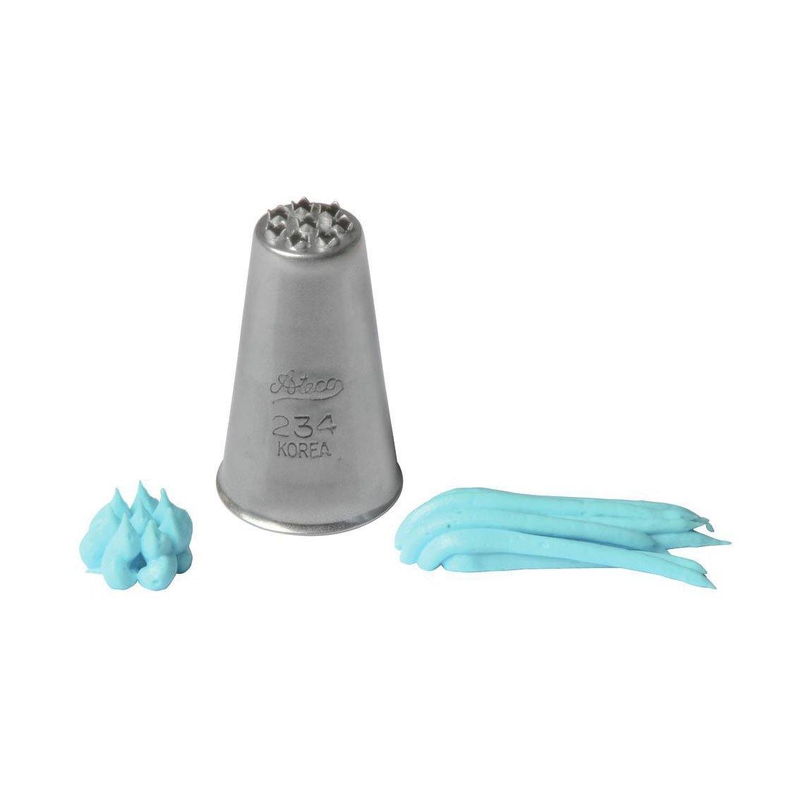 ATECO S/S #234 Mont Blanc/Medium Grass Piping Tip - Gusta Supplies