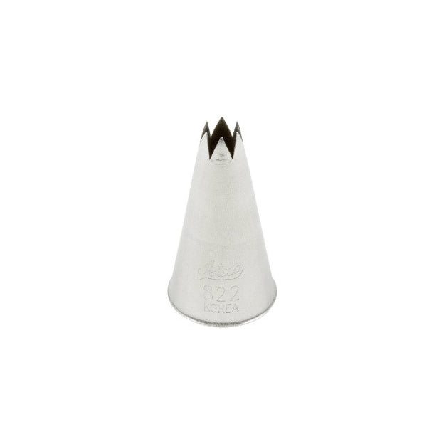 ATECO S/S #822 Open Star Piping Tip
