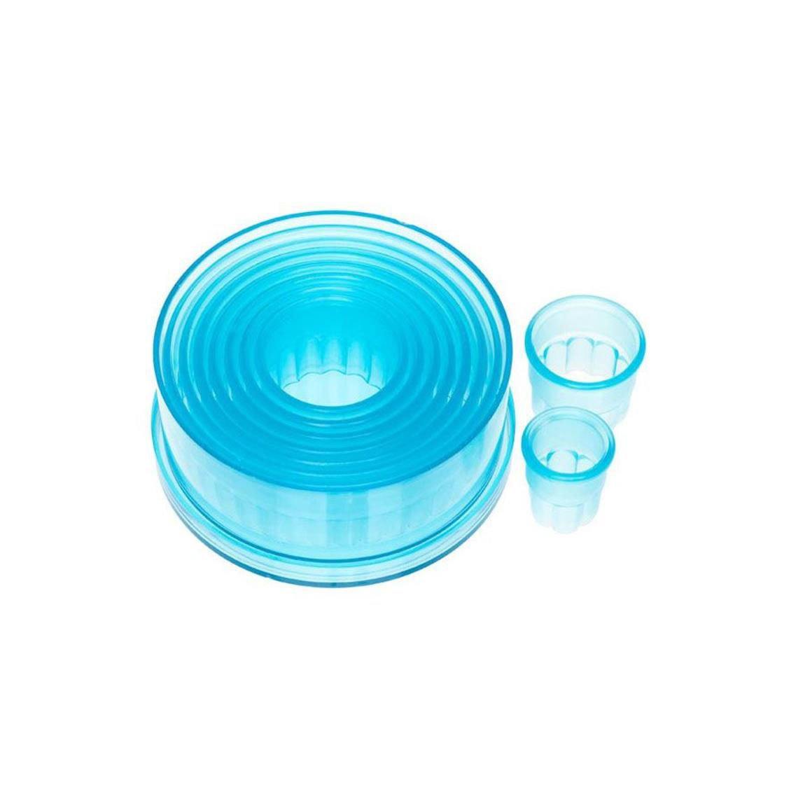 ATECO Fluted Round Cutters (set of 9)