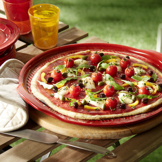 EMILE HENRY Ridged Pizza Stone