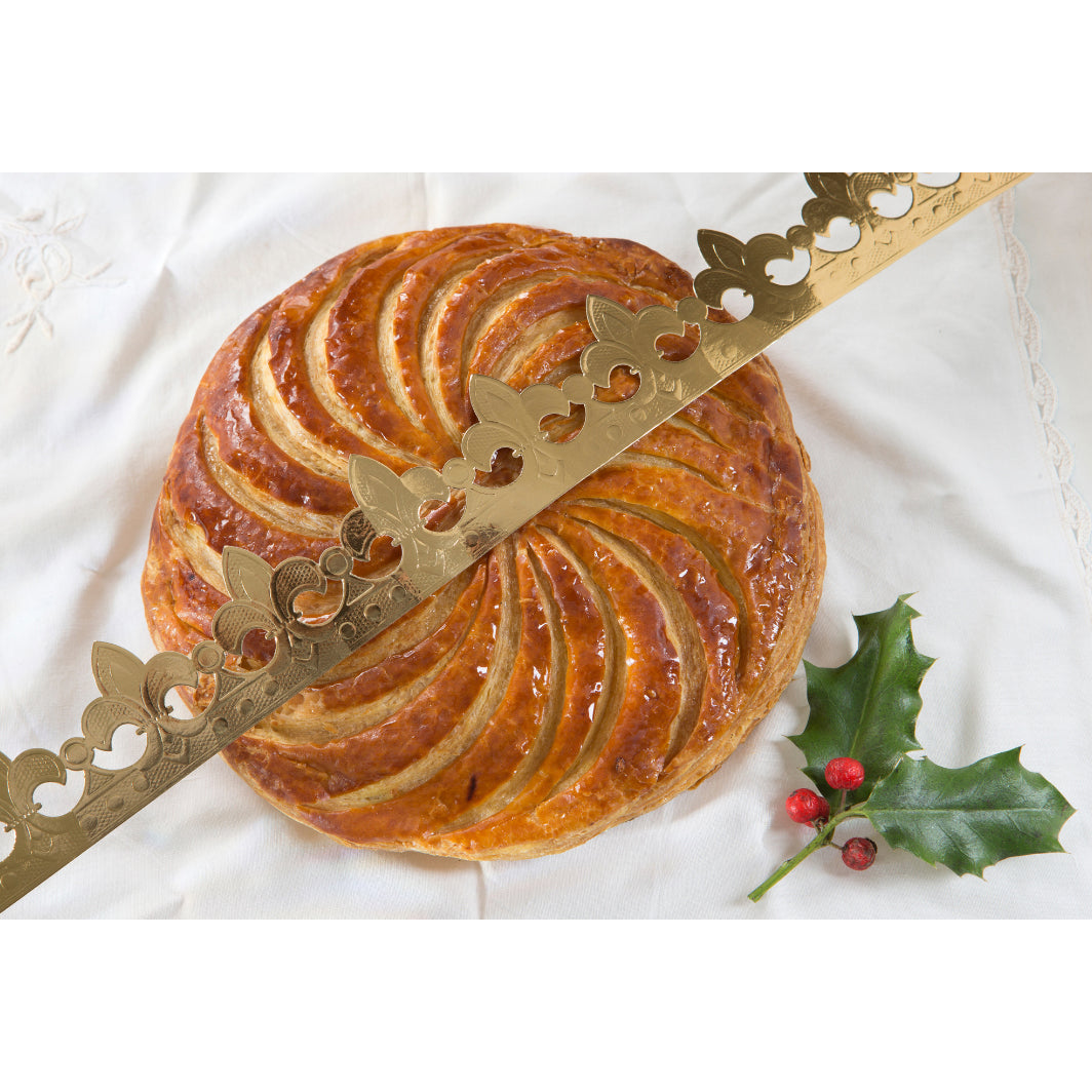 GUSTA SUPPLIES Galette des Rois Gold Paper Crown