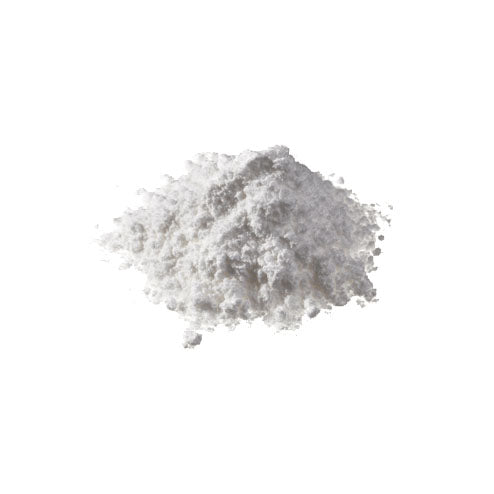 A pile of white powdery substance, representing maltodextrin, a common cooking ingredient.