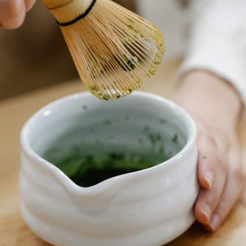 GUSTA SUPPLIES Matcha Tea Whisk/Chasen, Rikyu Style (80 bristle)