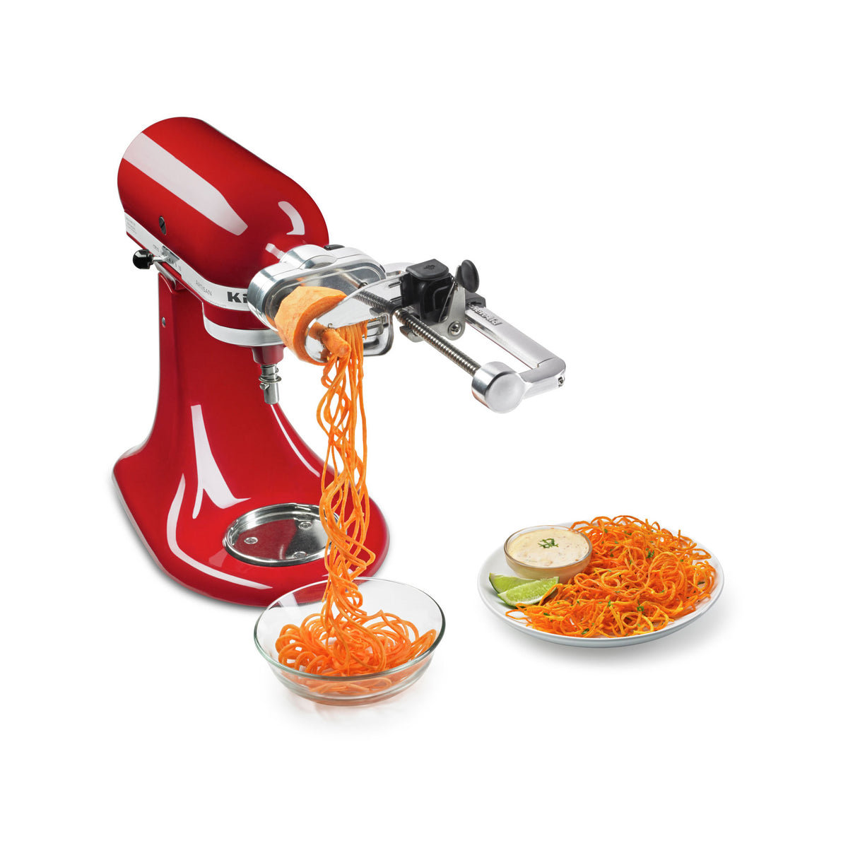 KITCHENAID 7 Blade Spiralizer Plus with Peel, Core and Slice Attachmen Gusta Supplies