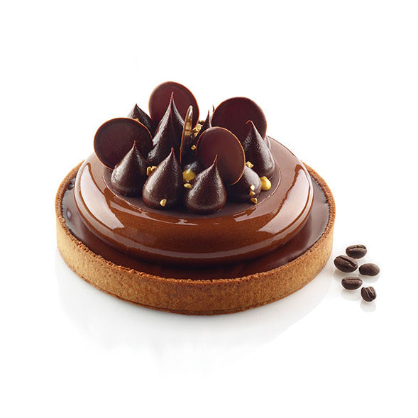 SILIKOMART Round Tart Ring Kit 150 (Silicone Moulds + Rings)