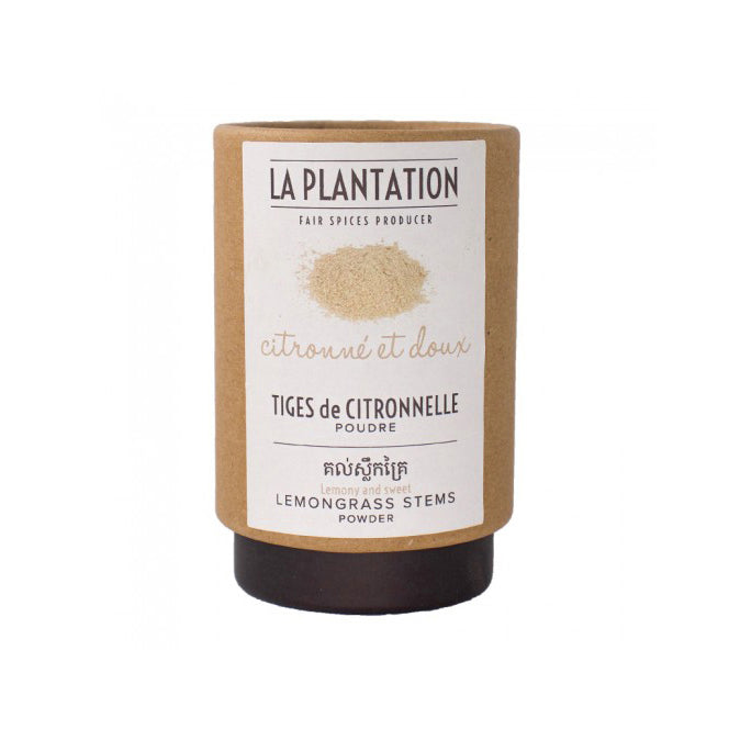LA PLANTATION Organic Lemongrass Stems Powder, 50g