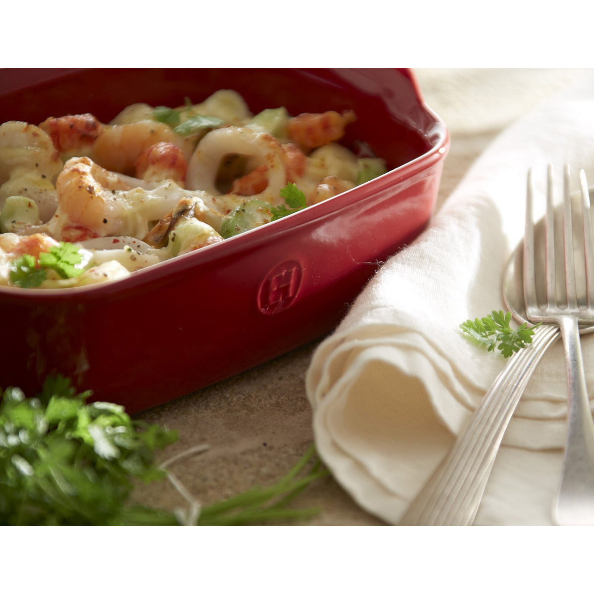 EMILE HENRY Ultime Rectangular Baking Dish, Individual