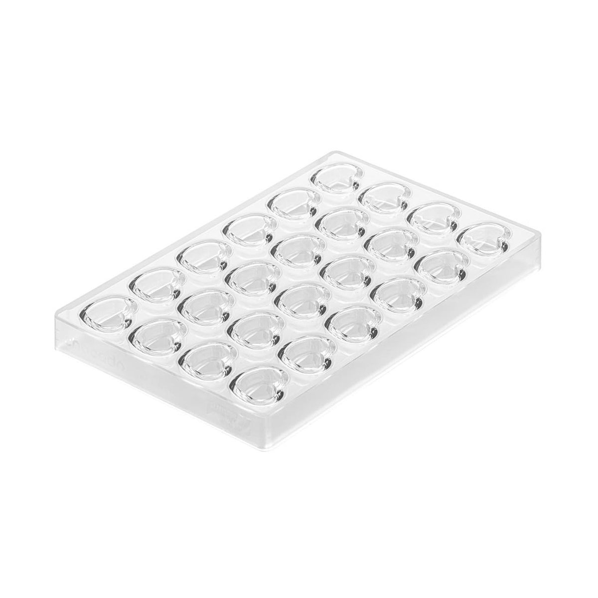 Silikomart Tesoro T Chocolate Tablet Mould With Hearts In Tritan