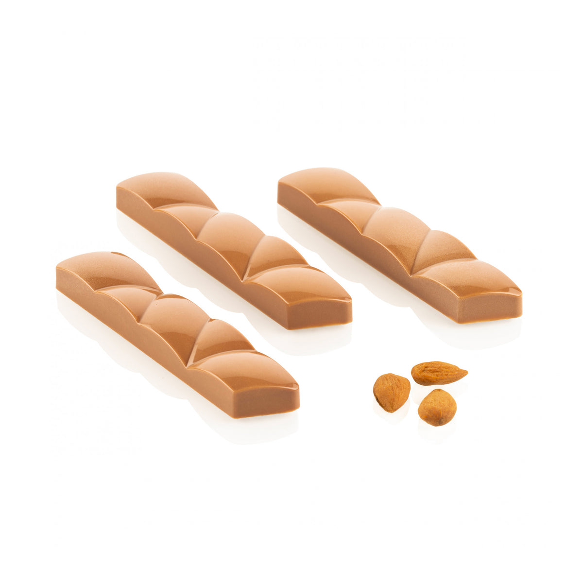 SILIKOMART Gemma B Tritan Chocolate Mould, Snack Bar