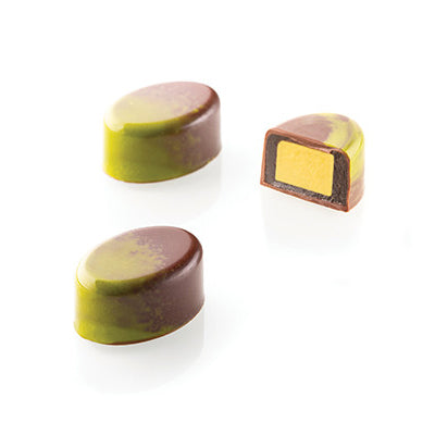 SILIKOMART Ovale 01 Chocolate Mould Kit, Bonbon