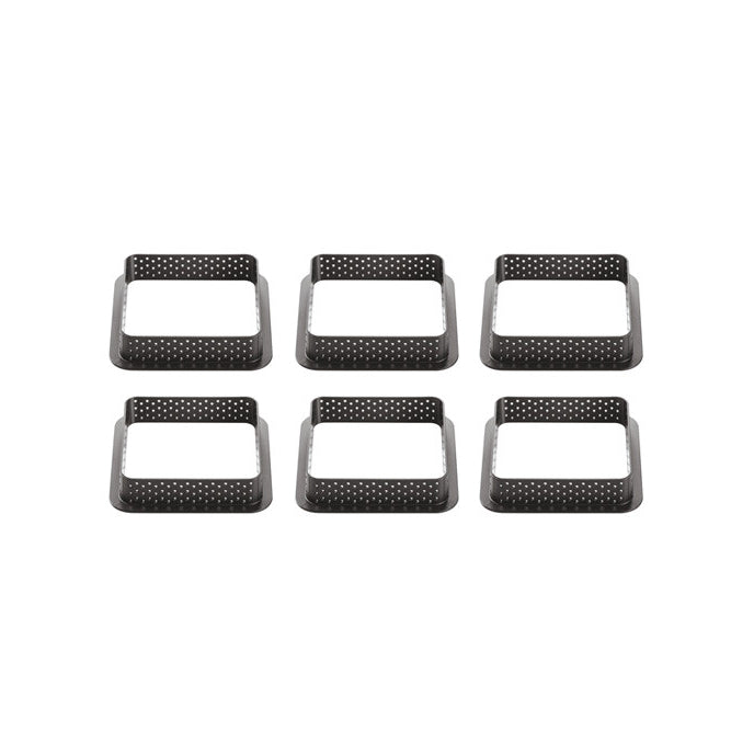 SILIKOMART Perforated Non-Stick Tart Rings