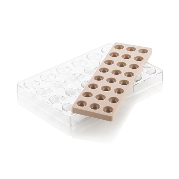 SILIKOMART Semisfera 01 Chocolate Mould Kit, Bonbon