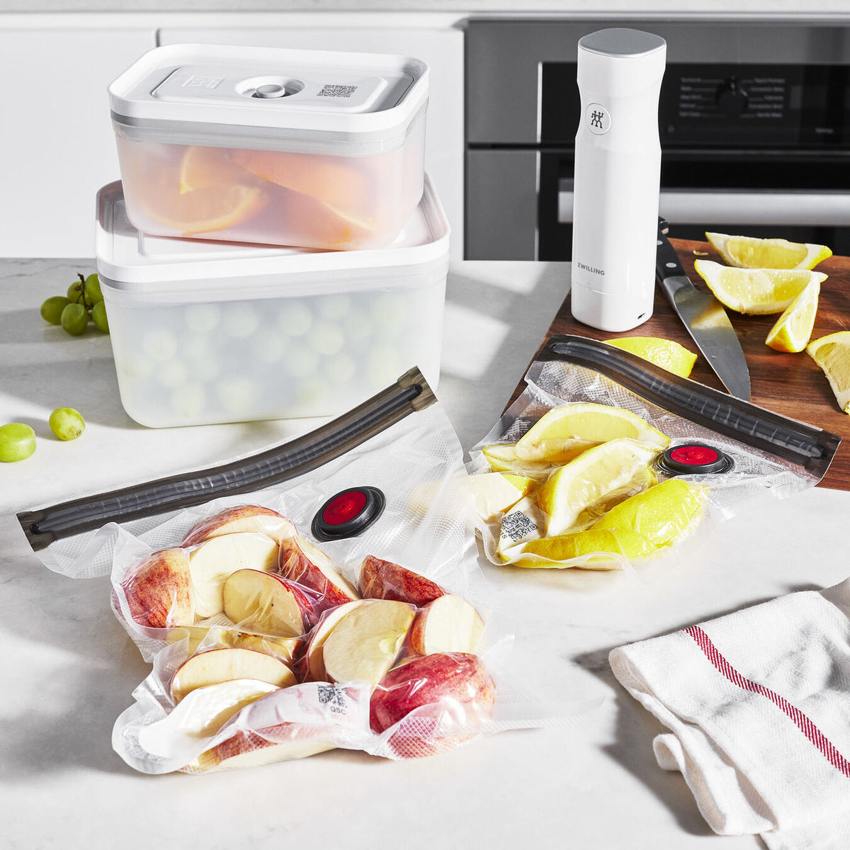 ZWILLING Fresh & Save Plastic Vacuum Starter Kit (Set of 7