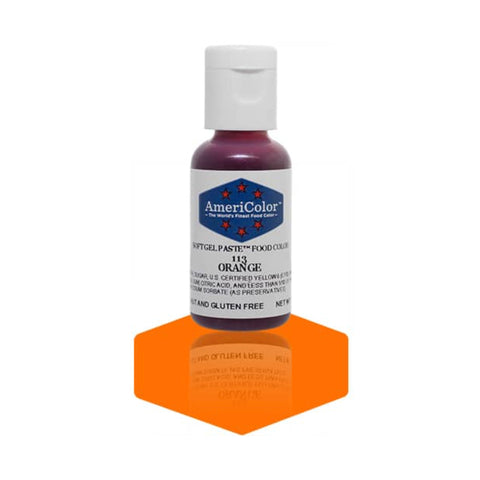 AMERICOLOR Orange, Soft Gel Paste Food Colours, 0.75oz