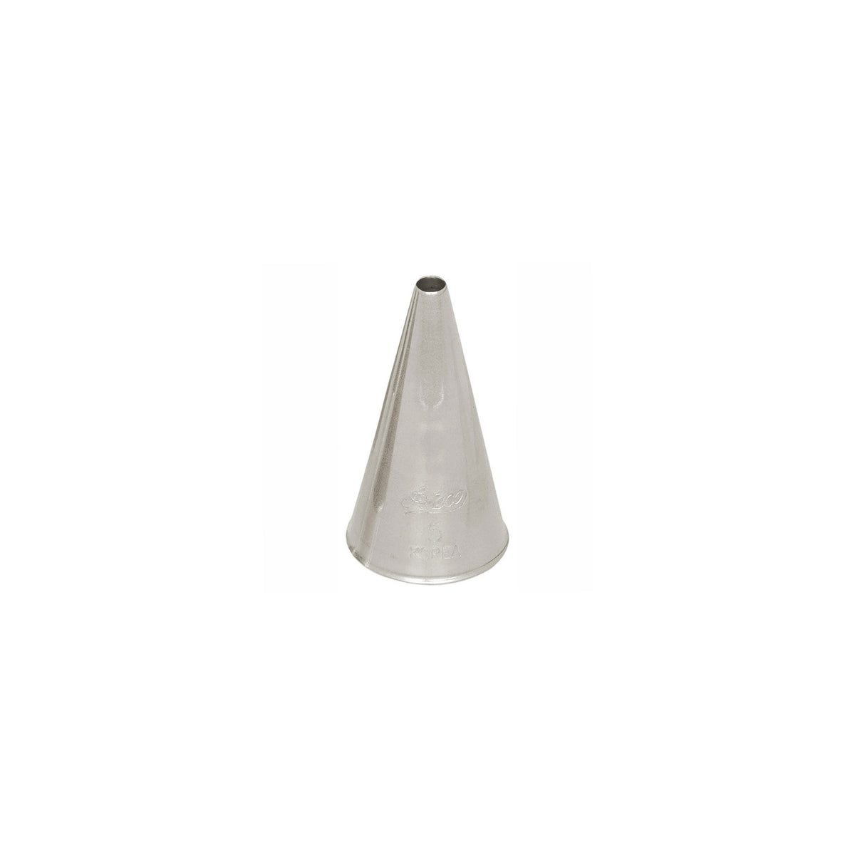 ATECO S/S #5 Plain Round Piping Tip