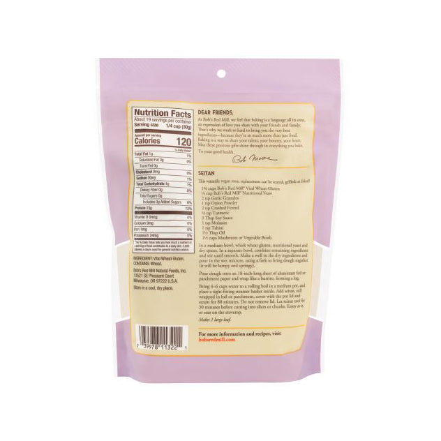 BOB'S RED MILL Vital Wheat Gluten Flour, 567g