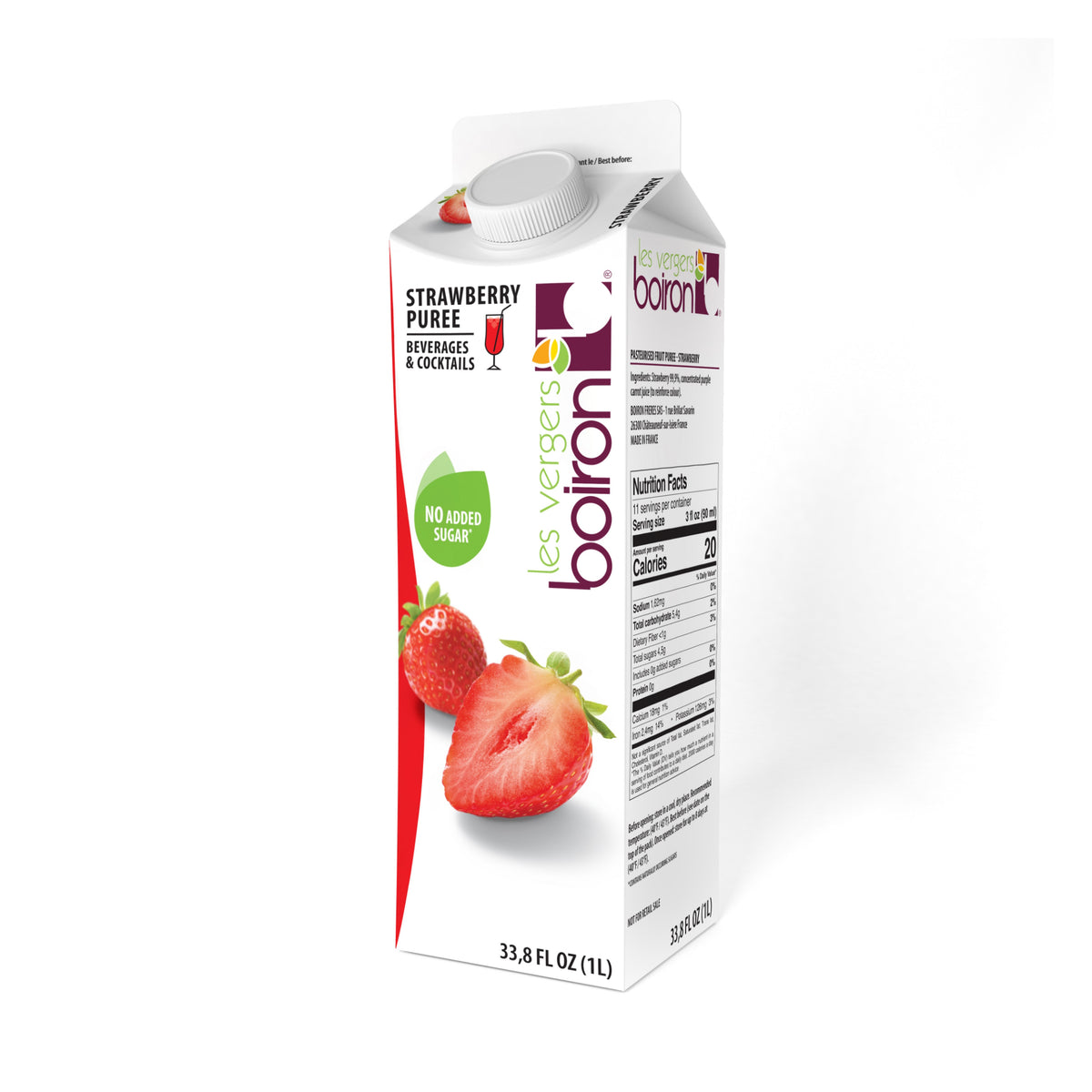 BOIRON Shelf Stable Fruit Puree, Strawberry