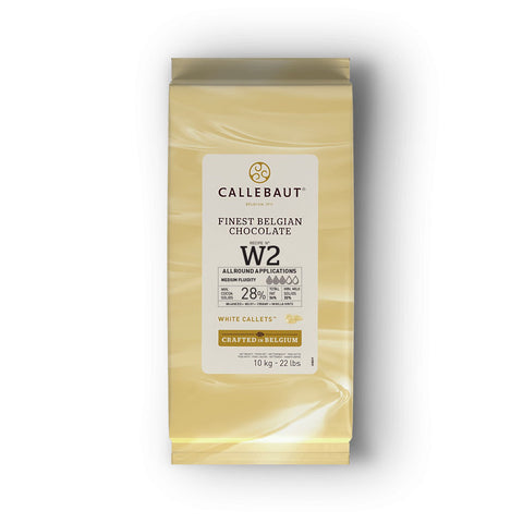 CALLEBAUT W2, 28% White Chocolate Couverture