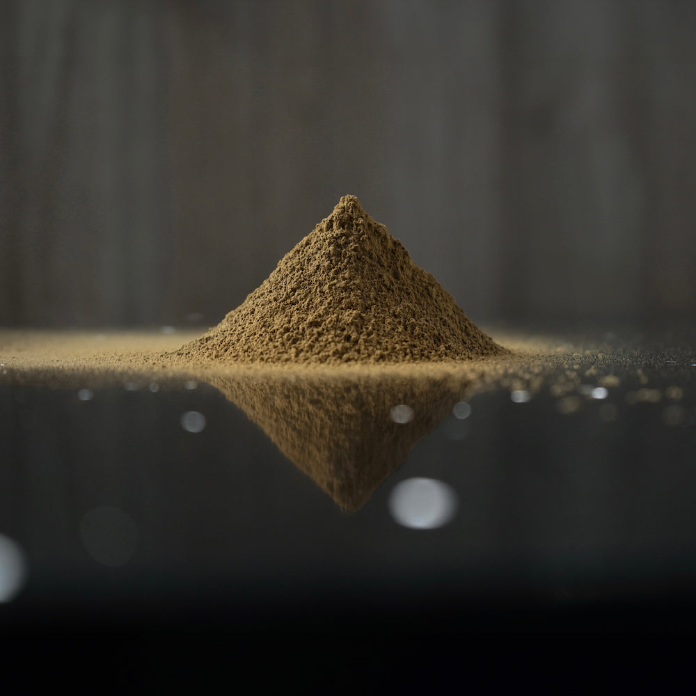 Kuki Hojicha – Super Premium Light Roast Powdered Green Tea by Copper Tea, 50g