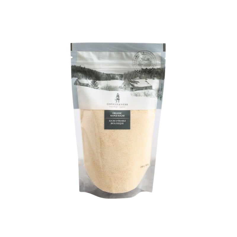 COSMAN & WEBB Organic Maple Sugar – Fine Granule, 250g