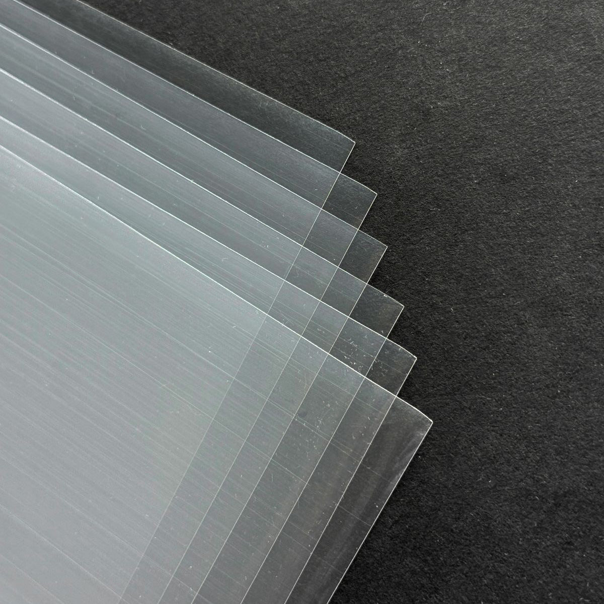 Clear PVC Pastry Sheets – 80 Micron