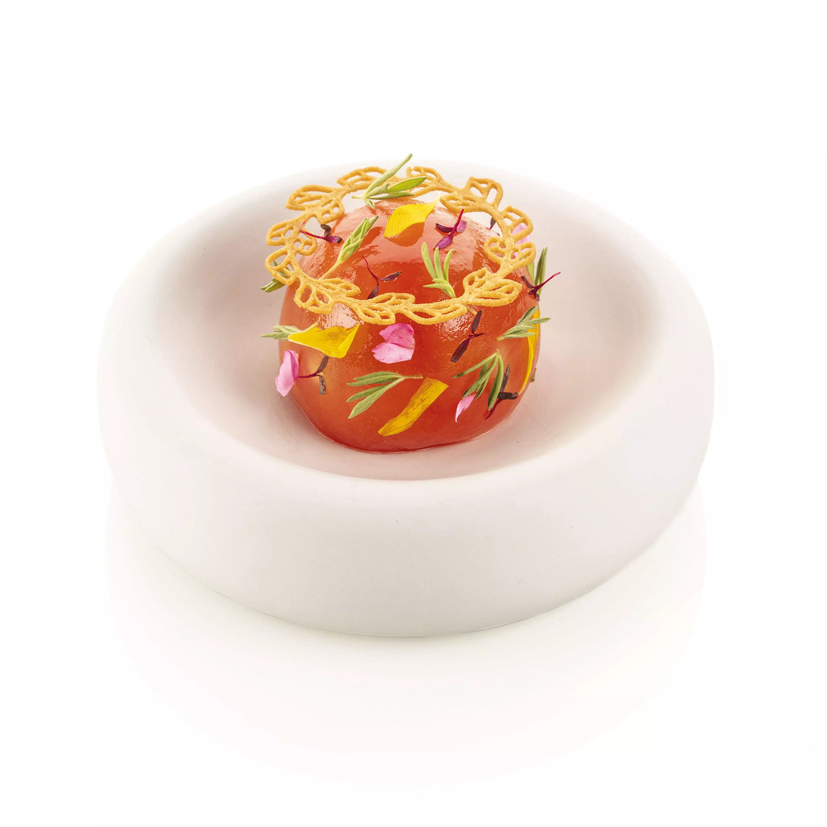 SILIKOMART Corona Silicone Decor Mould for Tuile and Chocolate 33.311.36.0065
