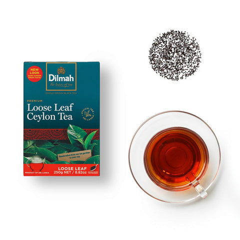 DILMAH Premium Loose Leaf Ceylon Tea, 250g