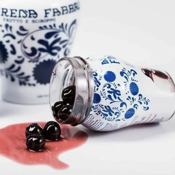FABBRI Pitted Amarena Wild Cherries In Syrup, 600g